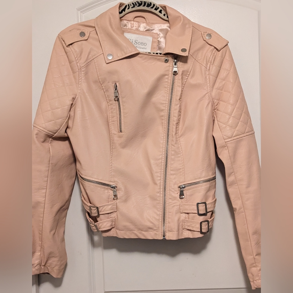 Pastel pink jacket